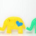 Yellow Love Cozy Elephant ..
